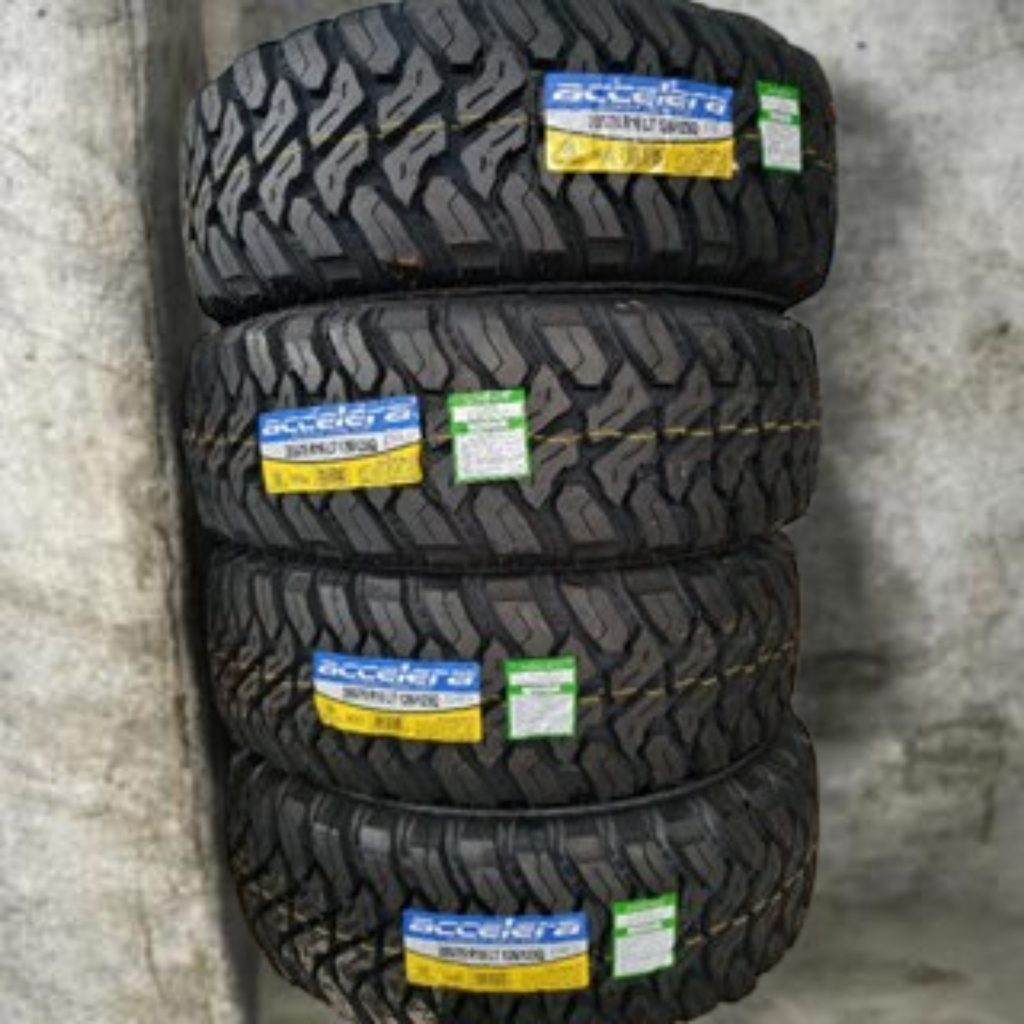 ban mobil ring 16 ukuran 285 75 r16 accelera m/t-01 ban semi offroad