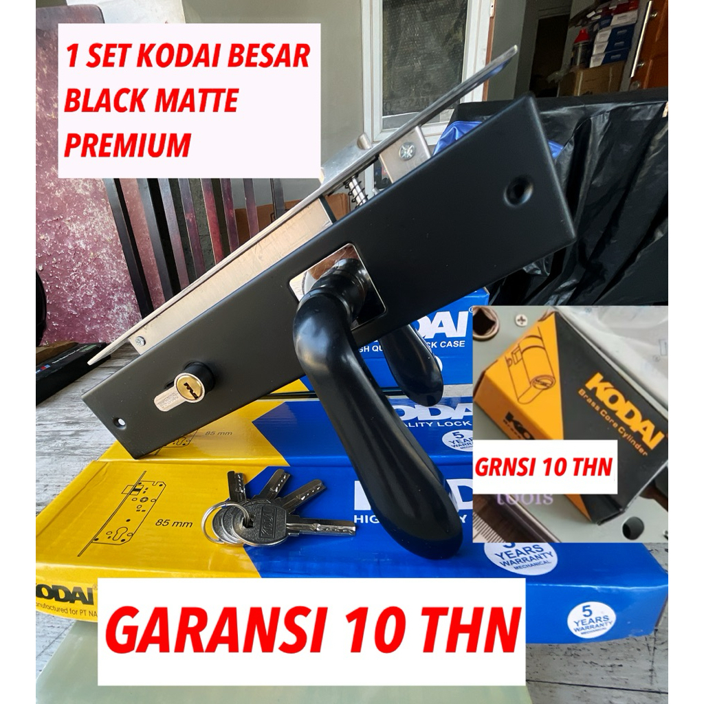 KUNCI PINTU KODAI UKURAN BESAR PREMIUM promo KODAI kunci pintu ukuran besar stainless steel kunci