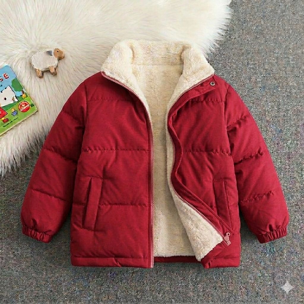 JAKET FUPPER ANAK UNISEX NYAMAN TEBAL BULU
