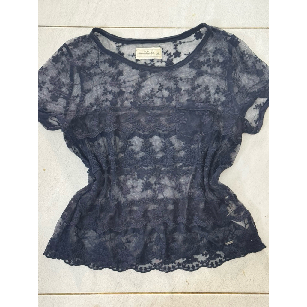 abercrombie & fitch lace top