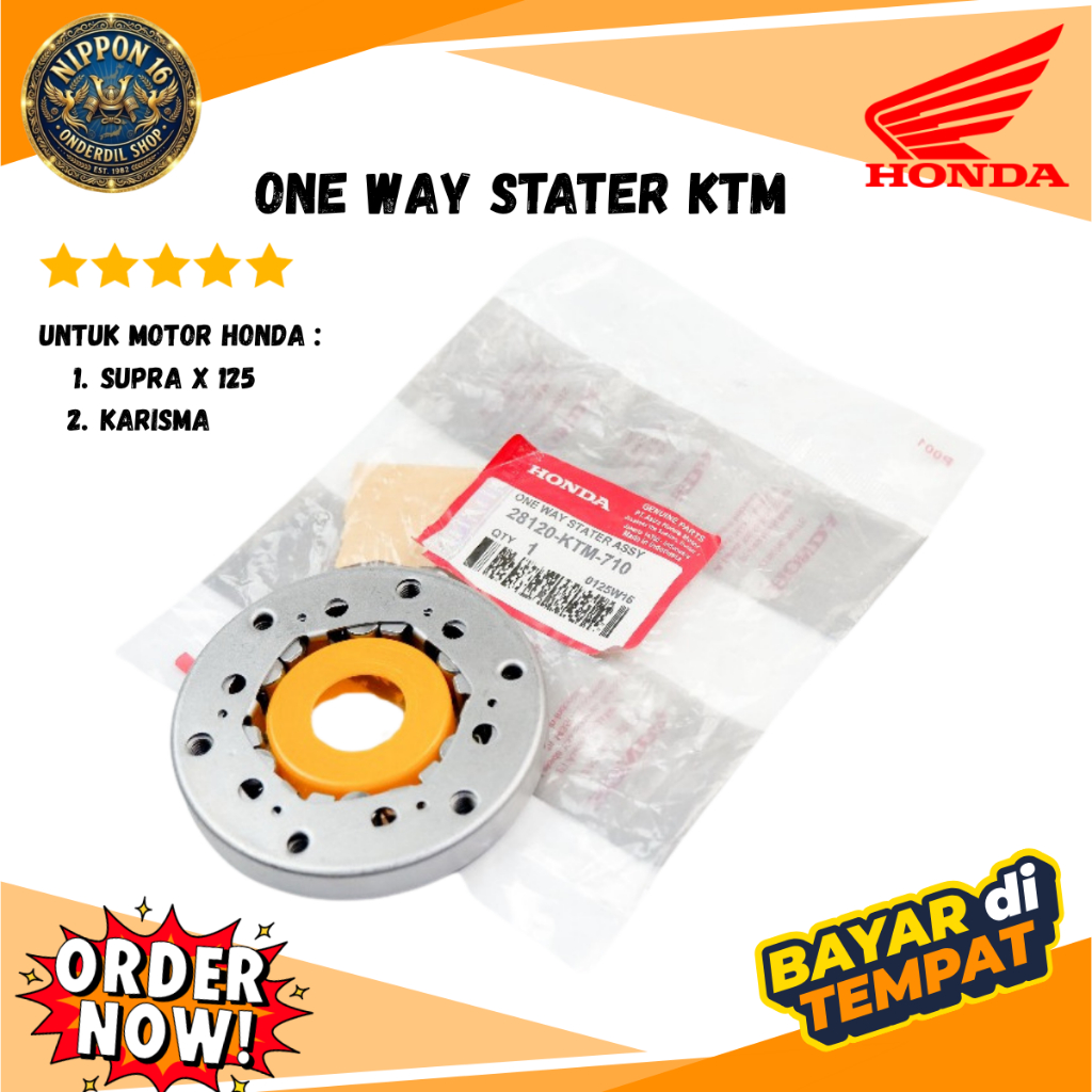 Oneway Supra X 125 - One Way Karisma - KTM Original