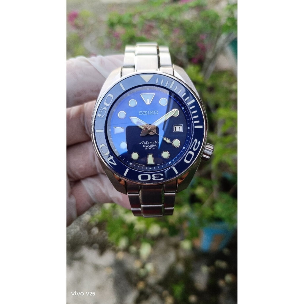 seiko diver blue sumo 1st gen sbdc003
