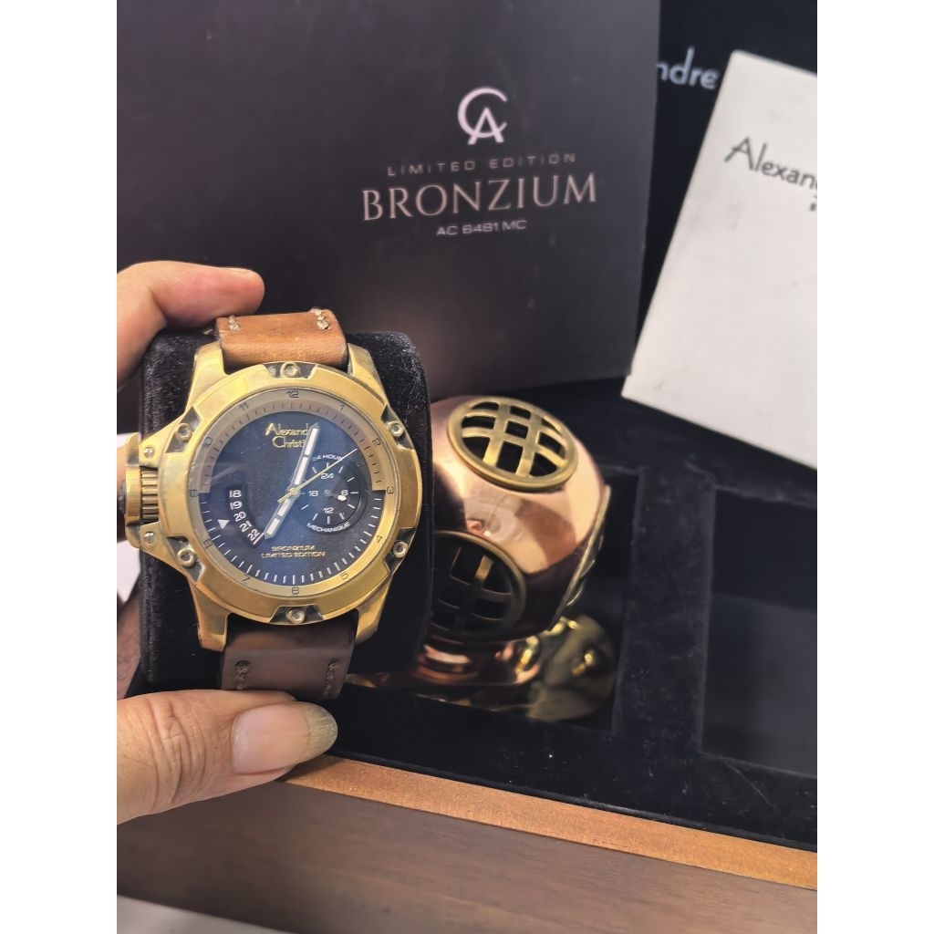 Alexandre christie 6481 Bronzium limited edition