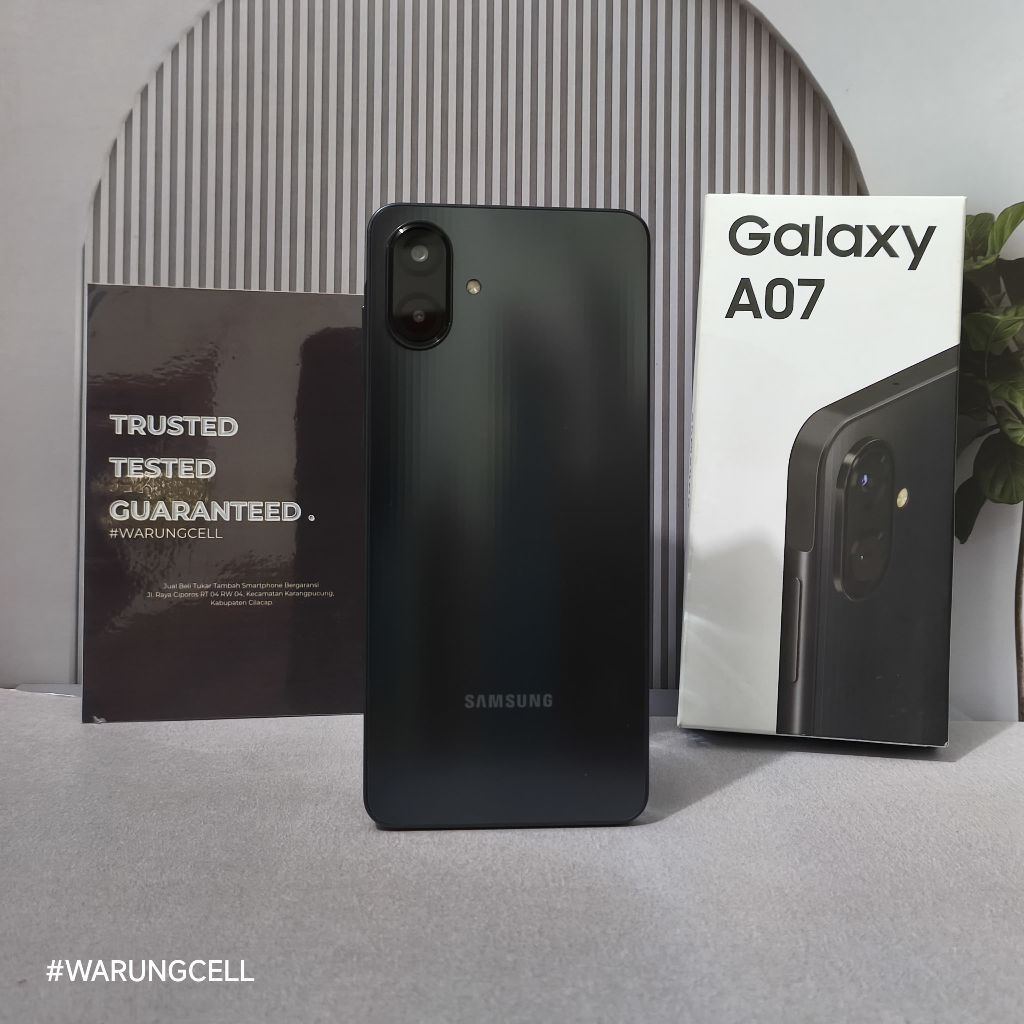 [SECOND] SAMSUNG A07 4/128GB. FULLSET ORIGINAL