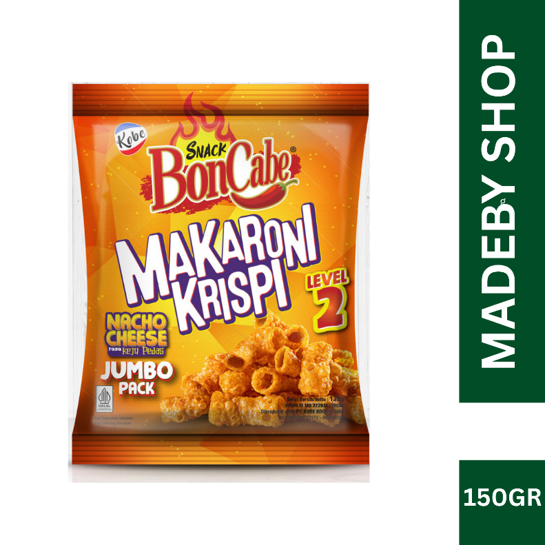 Makaroni Pedas Boncabe Nacho Cheese 150 Gr