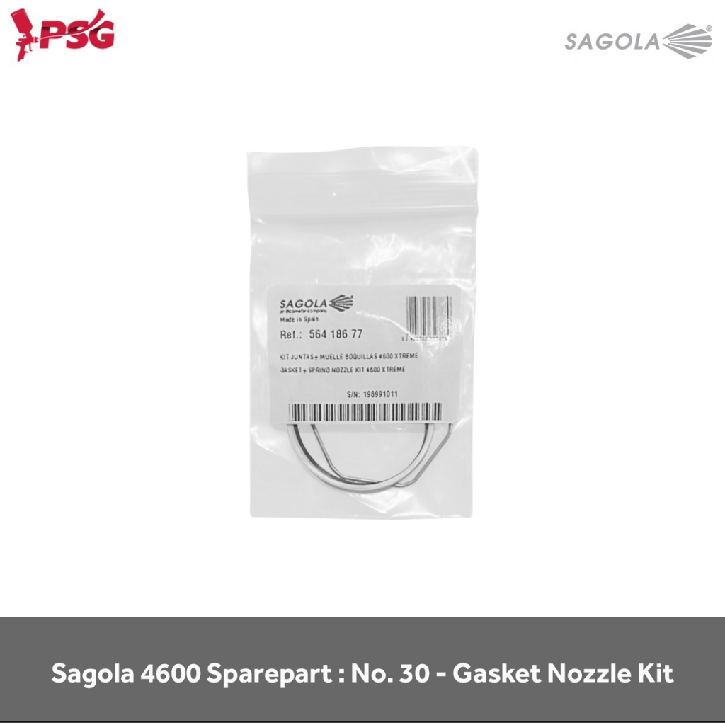 Sagola 4600 Sparepart No. 30 - Gasket Nozzle Kit (56418677)