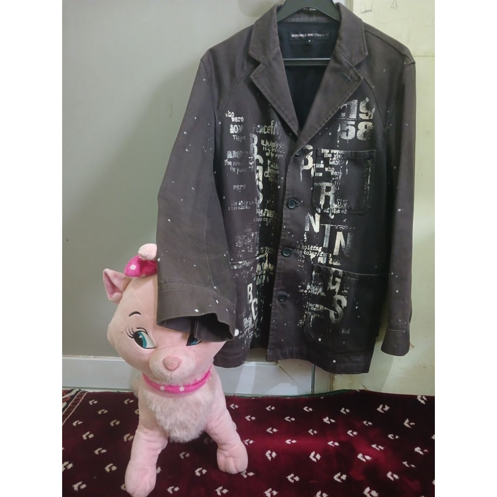 Bernings Sho Black Brown Denim Punk Grunge Style
