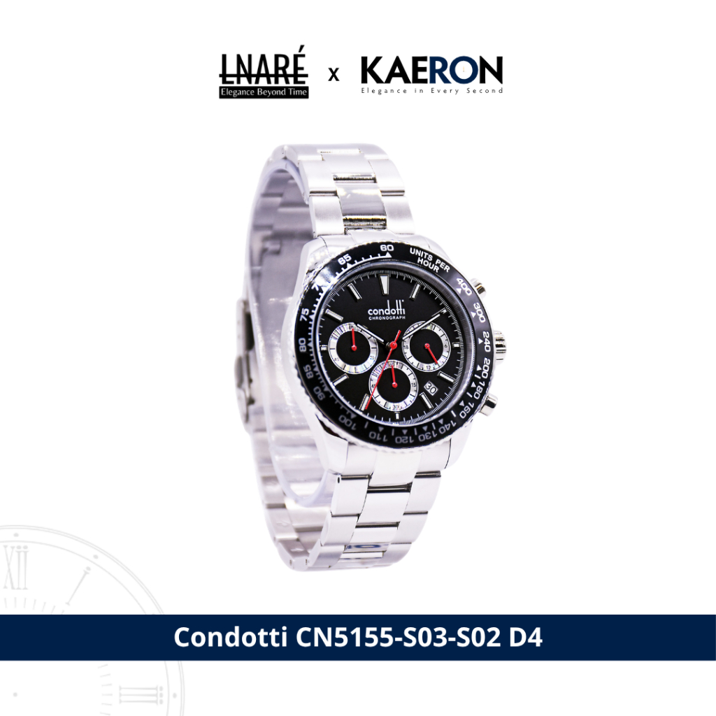 Jam Tangan Wanita Analog Condotti Stainless Steel