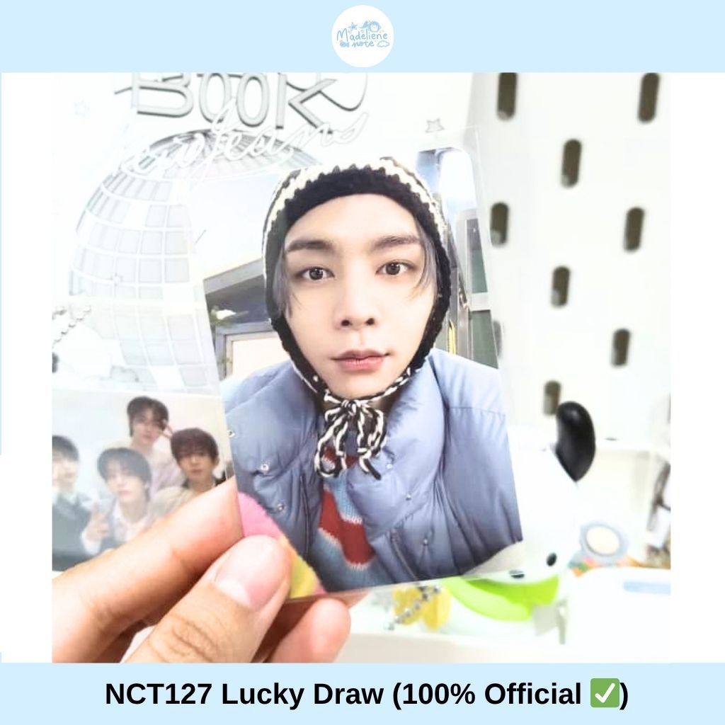 (OFFICIAL) Photocard Lucky Draw Johnny PC Lucky Draw Kpopmerch Be There For Me Johnny NCT 127 NCT127