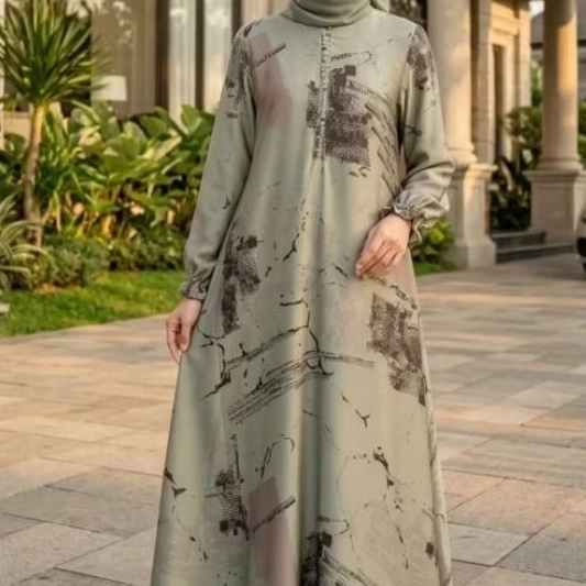 GAMIS BAHAN JULIA BY Neli Collection (NC)