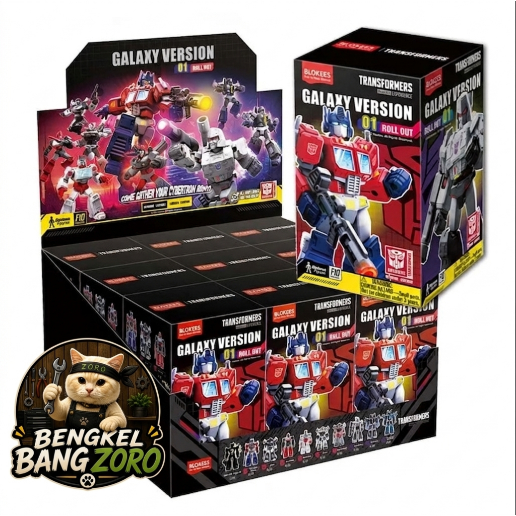 BLOKEES Transformers Galaxy Version 01 Roll Out - The Transformers: The Movie