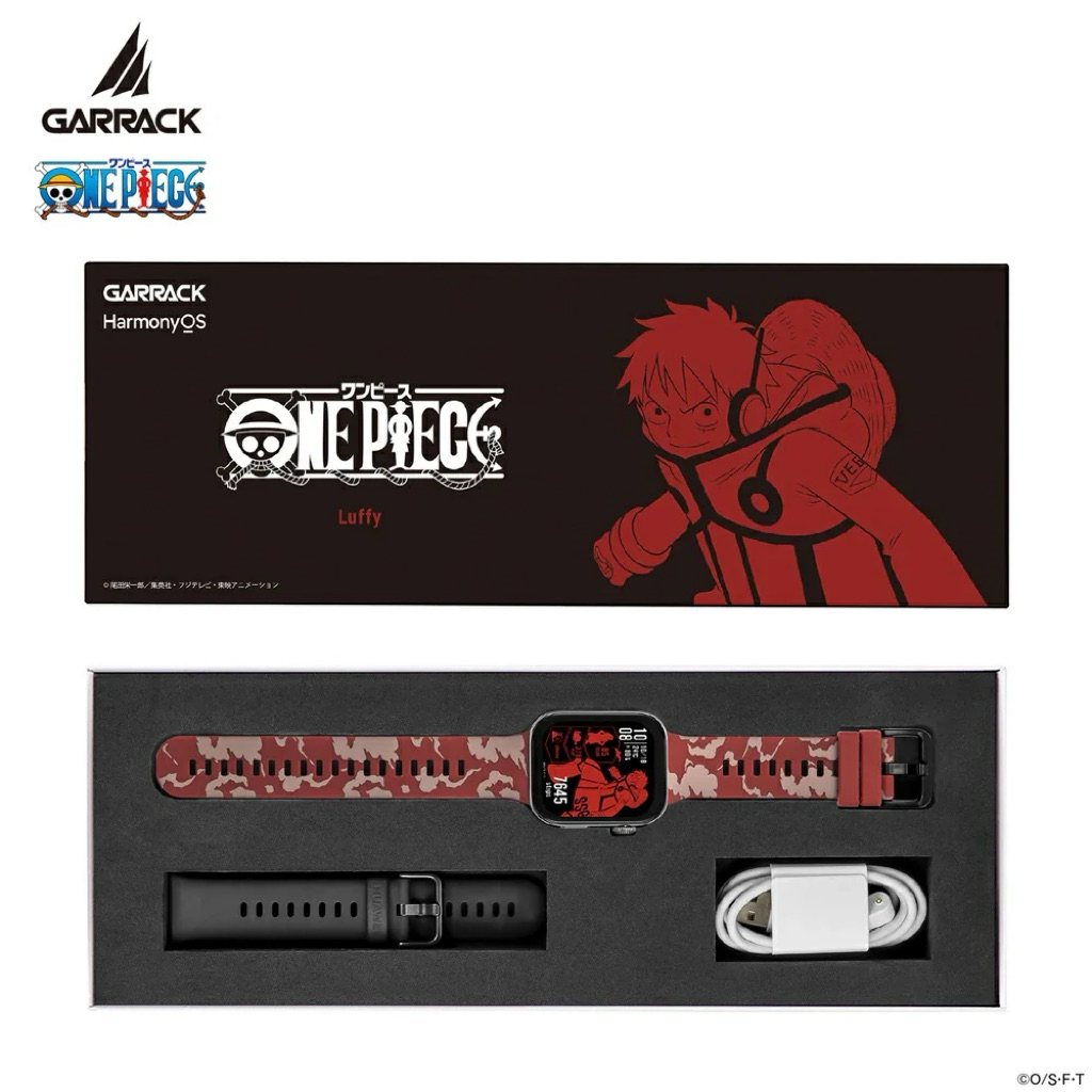 GARRACK ONE PIECE COLLABORATION SMARTWATCH HUC-OP-FT3-L(Luffy Model)