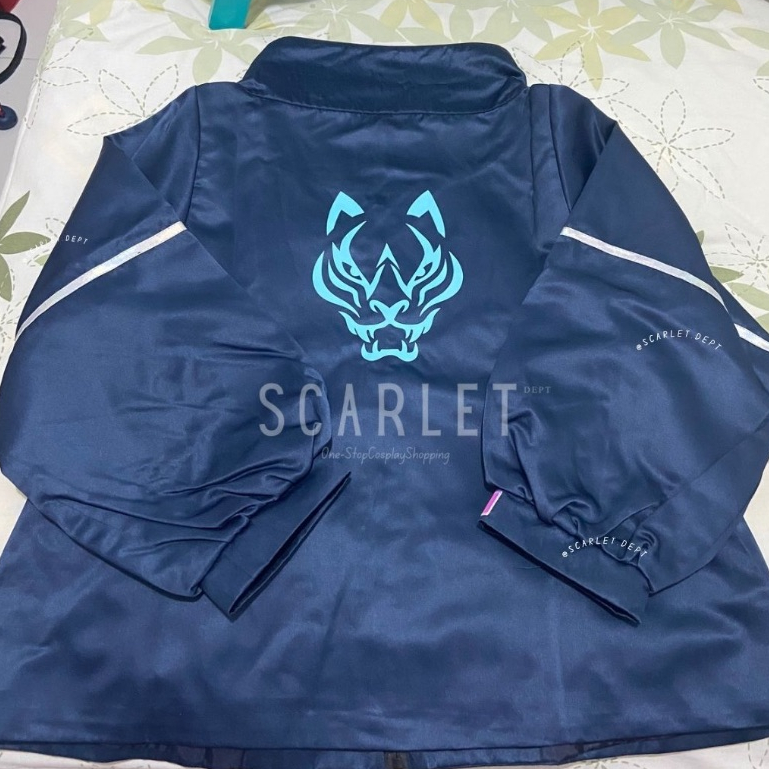 SCARLETDEPT || PRELOVED Kostum Akali The Baddest League Of Legends LOL Cosplay Wig Boots