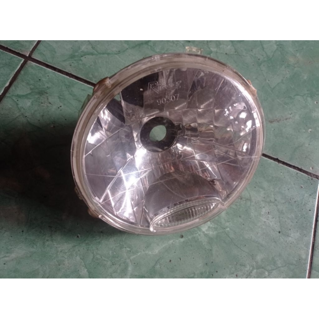 REFLEKTOR SET KACA YAMAHA VIXION OLD THN2008 ORI COPOTAN