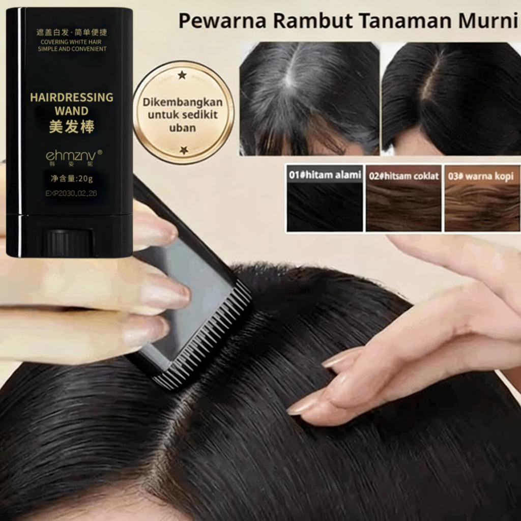 [COD]Pewarna rambut dengan sisir/Pewarna rambut sekali pakai Cat rambut/Pewarna rambut stik pewarna 