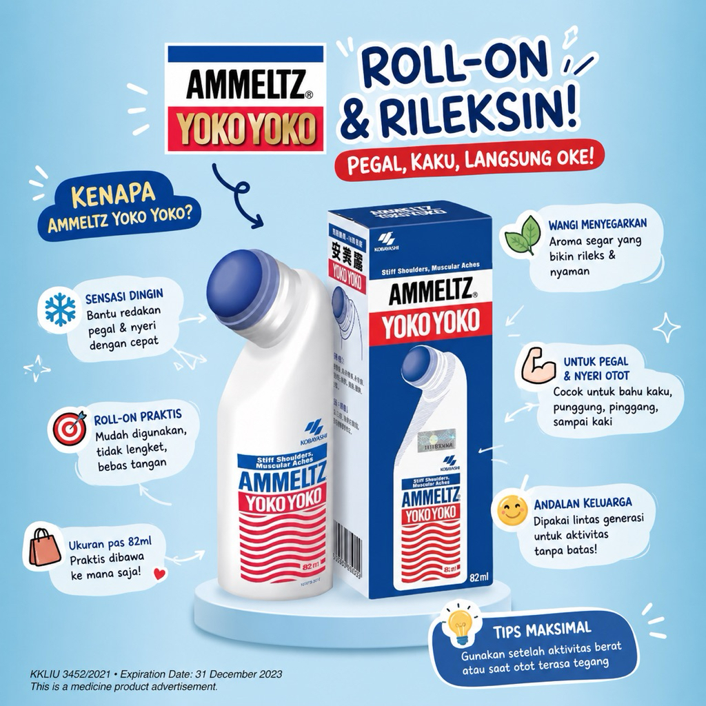 Ammeltz Yoko Yoko 82 ml Original Malaysia