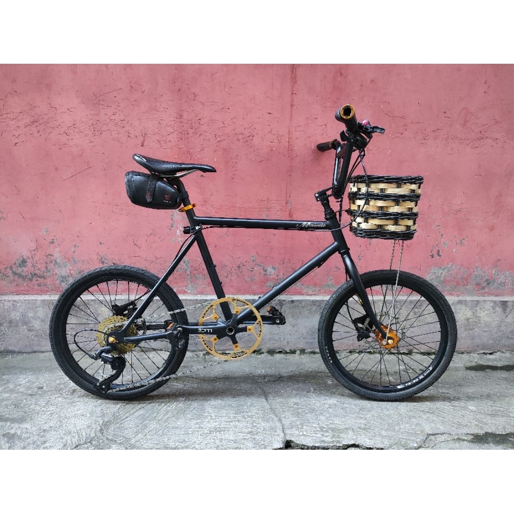 Sepeda Minivelo custom 9 speed