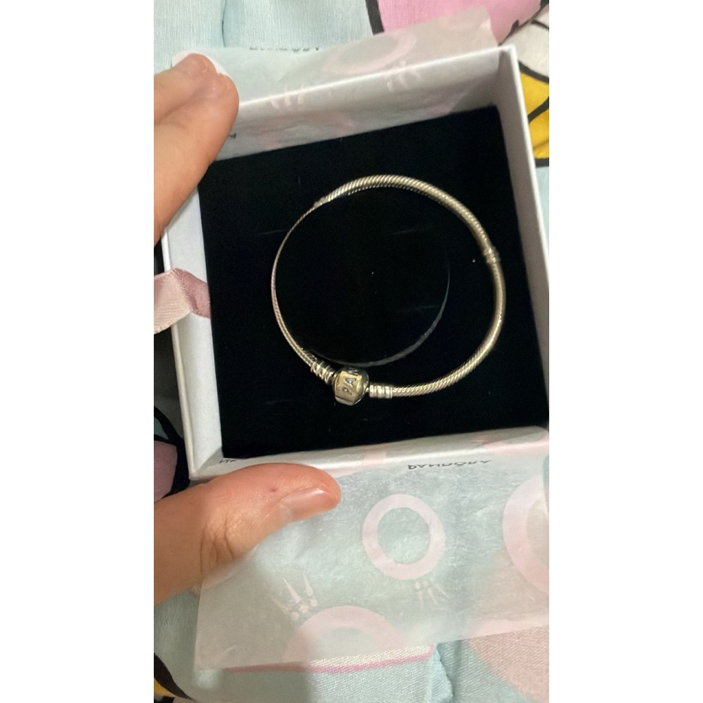 PRELOVED PANDORA Snake Charm Bracelet