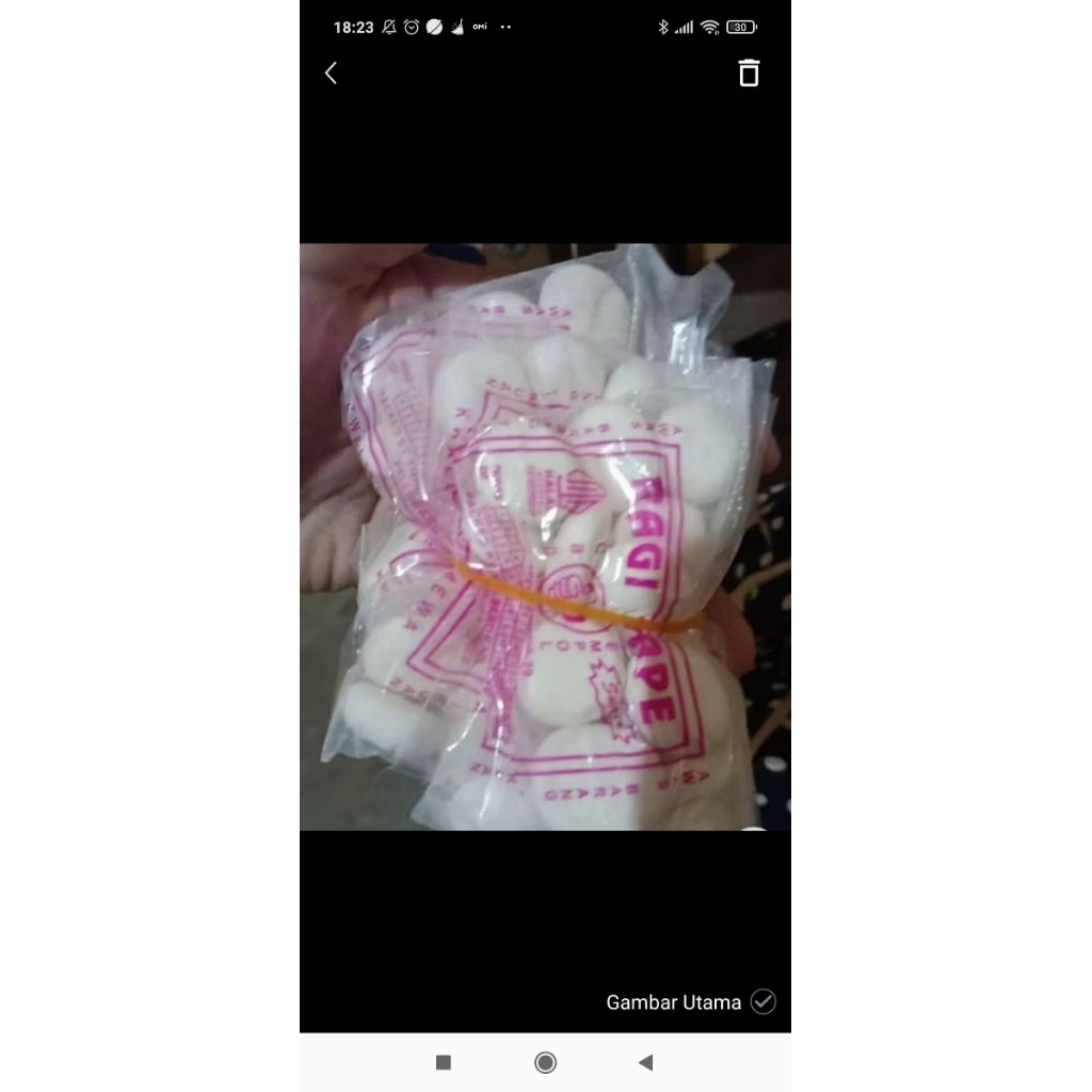 RAGI TAPE CAP JEMPOL ASLI PALEMBANG RAGI TAPE SINGKONG MEMBUAT SINGKONG TAPE MANIS ORIGINAL ISI 15 B