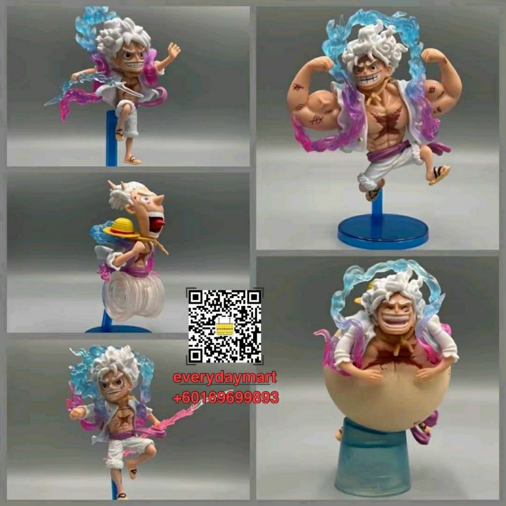 Figure One Piece Luffy Gear 5 Recast