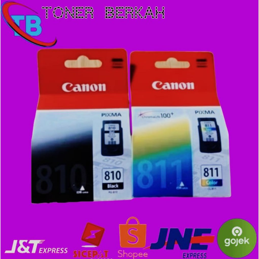 tinta canon 810 811 Black & colour Original