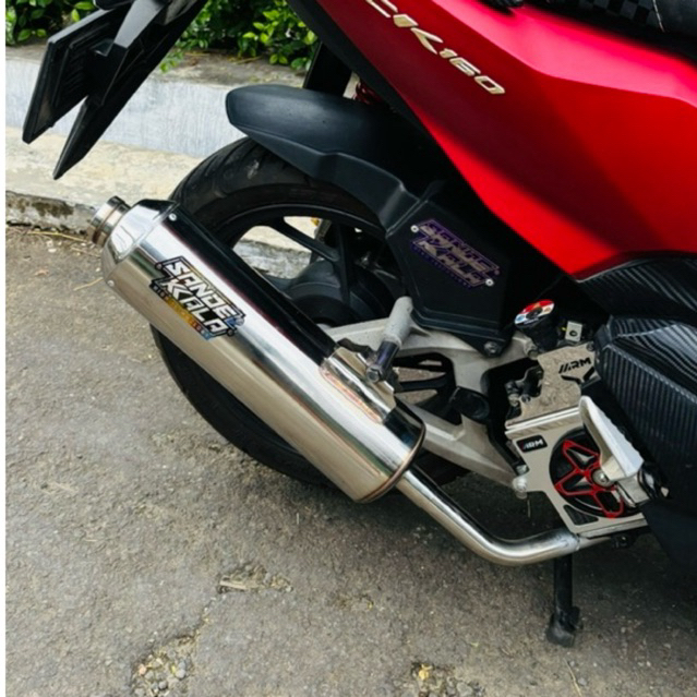knalpot standar racing vario 160 pcx 160 original sandekala
