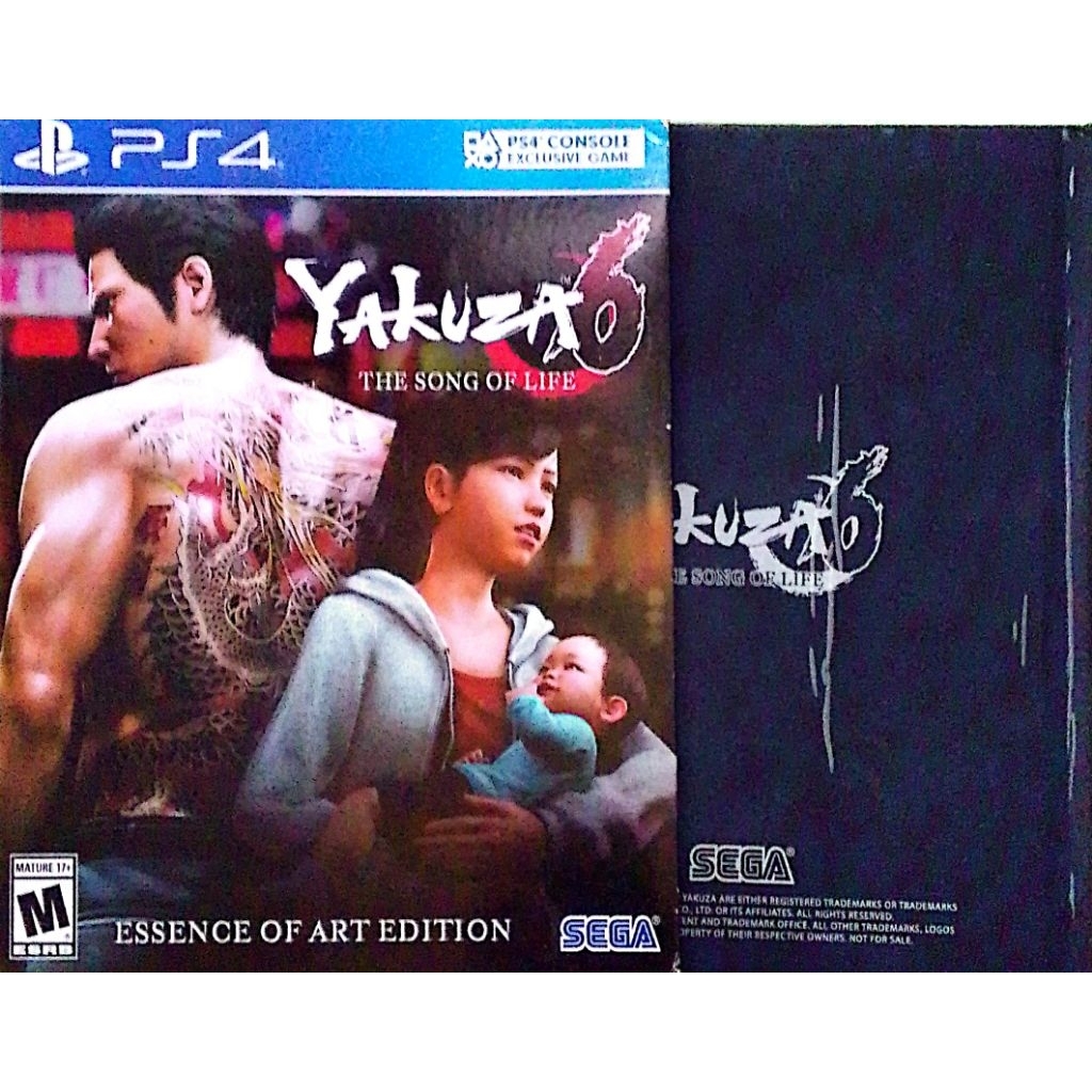 Yakuza 6 song of life artbook edition