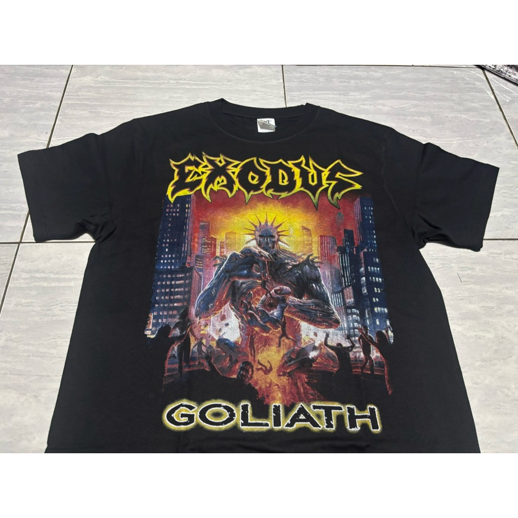 EXODUS goliath - Tshirt | Kaos musik | kaos band | kaos metal | Tshirt band | Tshirt bootleg