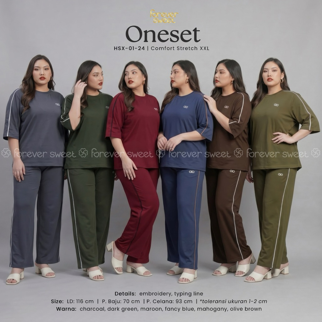ONE SET JUMBO COMFORT STRETCH FOREVER SWEET
