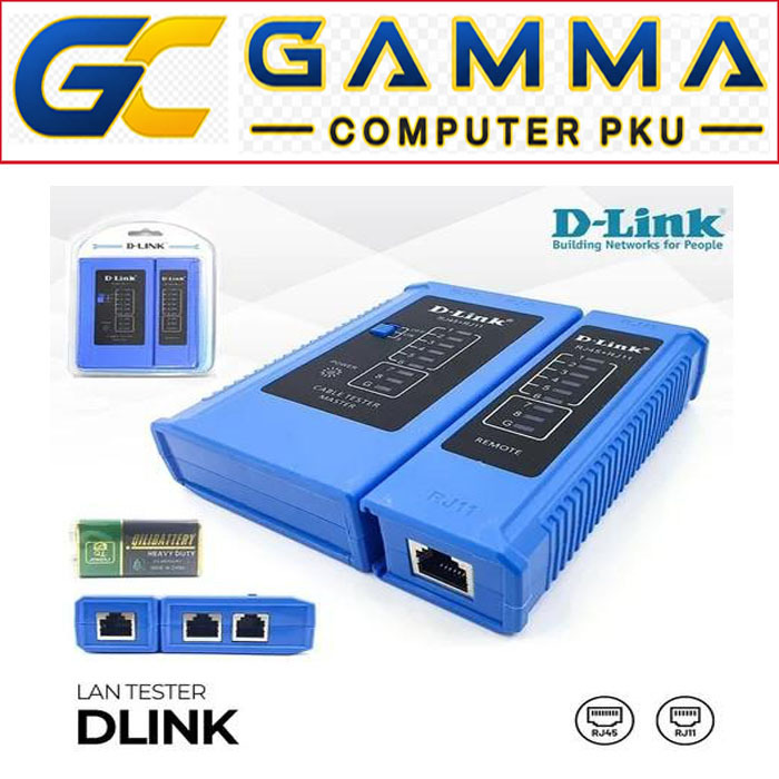 LAN TESTER D-LINK FOR RJ45 RJ11 / TESTER LAN RJ45 RJ11 DLINK