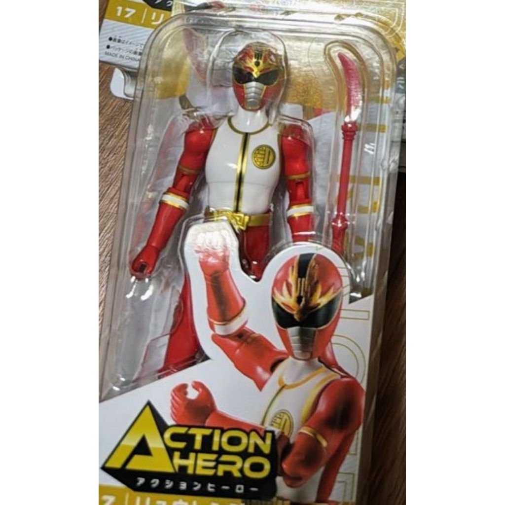 power rangers dairanger original full artikulasi mirip shf