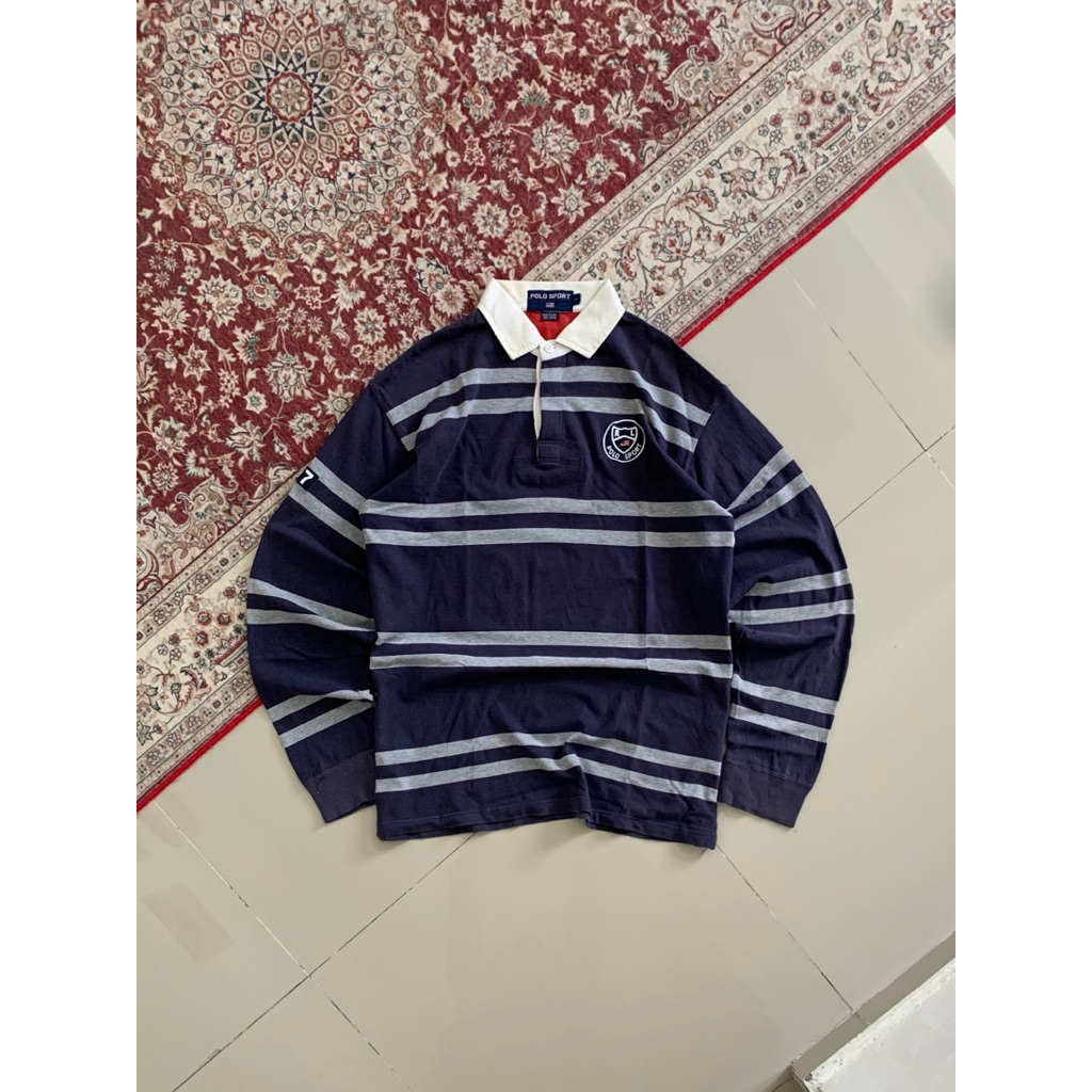 Vintage Polo Sport P67 Rugby Shirt