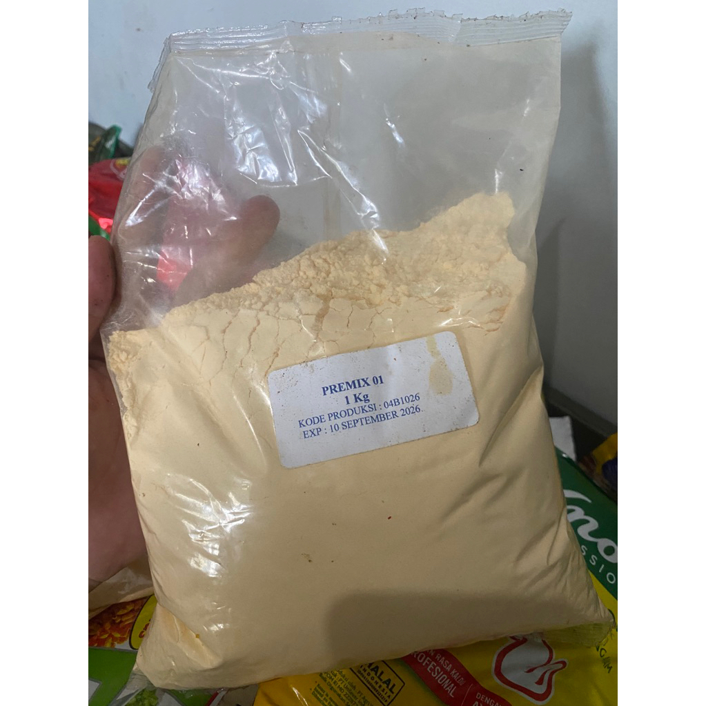 Tepung Premix Fried Chicken 1kg - Premix Berbumbu, Gurih, Aroma Khas