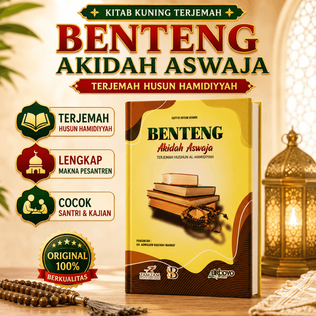 TERJEMAH HUSUN HAMIDIYAH / Benteng akidah ahlus sunnah / Terjemah kitab tauhid / Kitab makna pesantr