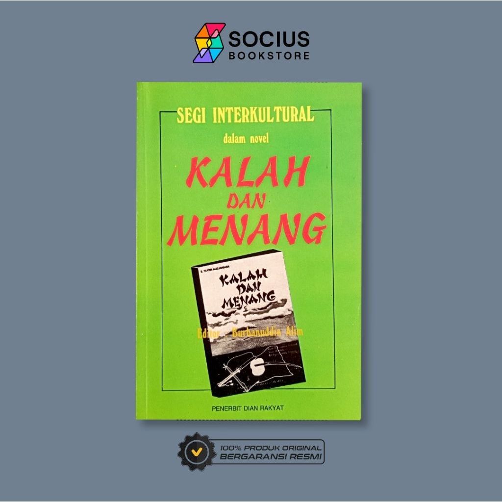 BUKU [ ORIGINAL ] SEGI INTERKULTURAL DALAM NOVEL KALAH DAN MENANG - BUHANUDDIN ALIM