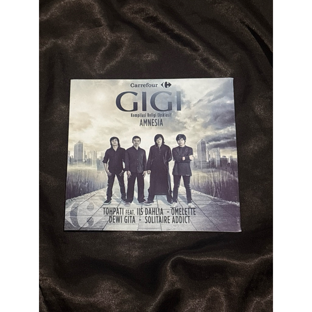 CD ALBUM GIGI KOMPILASI RELIGI EKSKLUSIF AMNESIA IIS DAHLIA TOHPATI ORIGINAL