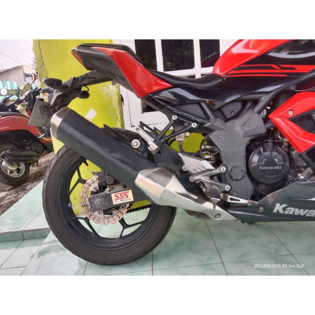 knalpot ori ninja 250 sl