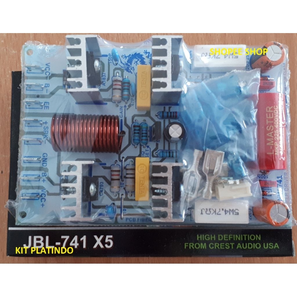 JBL-741 X5 Driver power amplifier subwoofer