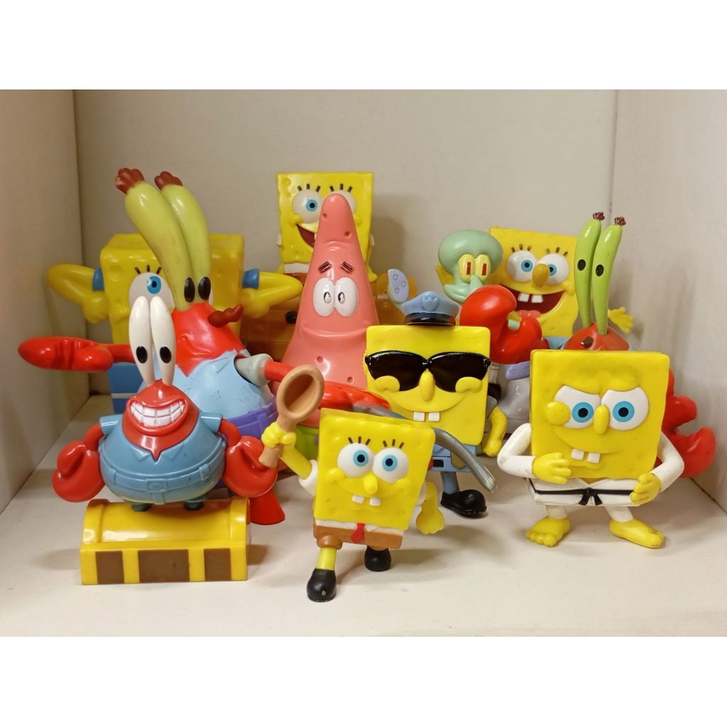 PREL0VD MAINAN MCD KARAKTER FIGURE SPONGEBOB & FRIENDS (PT-007)