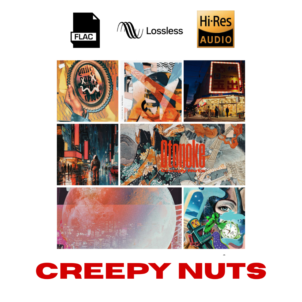 Flac 24-Bit/48 kHz Album/Single Creepy Nuts Hires Lossless