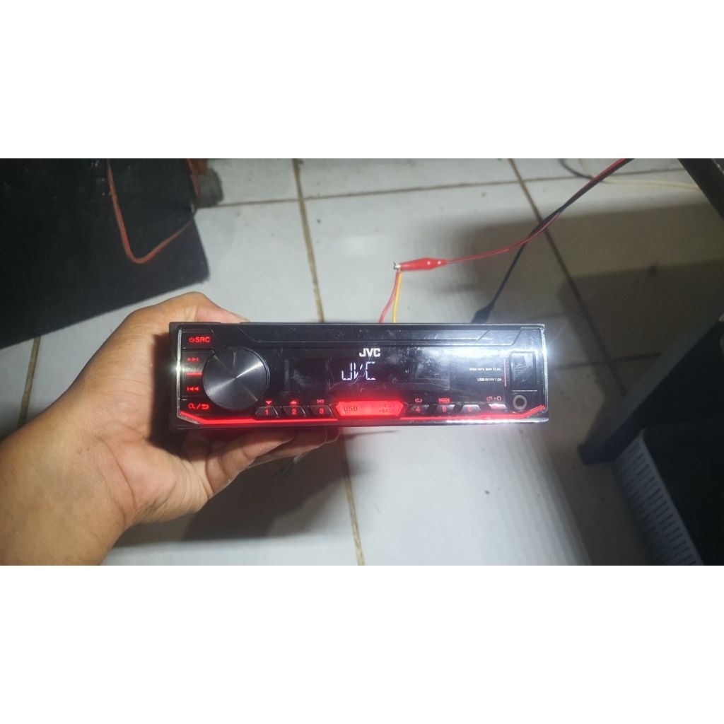 single din jvc kd-x152im radio, usb, bluetooth, aux
