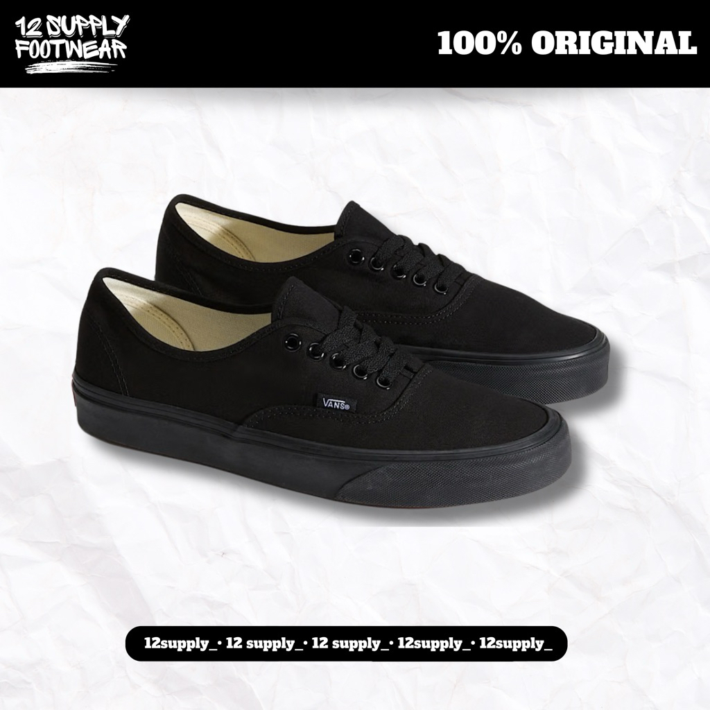 Vans Authentic Black / Black