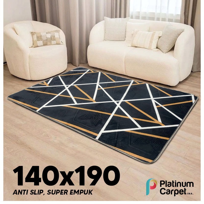 Karpet Malaysia Dragon 140x190 Tebal 1.8cm Anti Slip Super Empuk