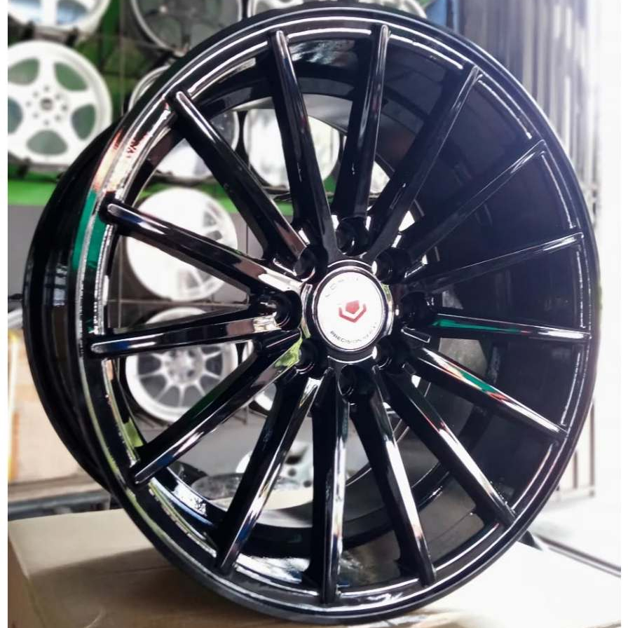 Velg Mobil Racing Vossen VFS.2 Celong Ring 16 Lebar 7-8 PCD 4x100/114.3 ET 40-35 Warna Glossy Black