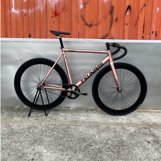 New original fullbike sepeda fixie Tsunami snm100  doltrap / torpedo