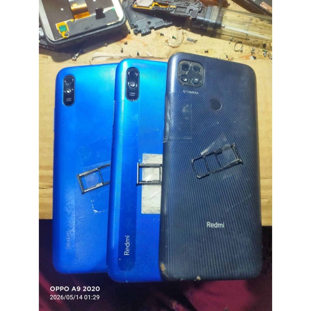 FRAME TATAKAN LCD BODI 1SET XIAOMI REDMI 9C _ 9A ORIGINAL COPOTAN