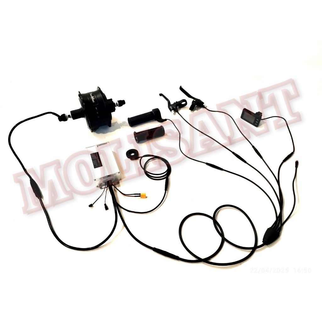 ebike kit fatbike rear hub 500w 48v cassette waterproof