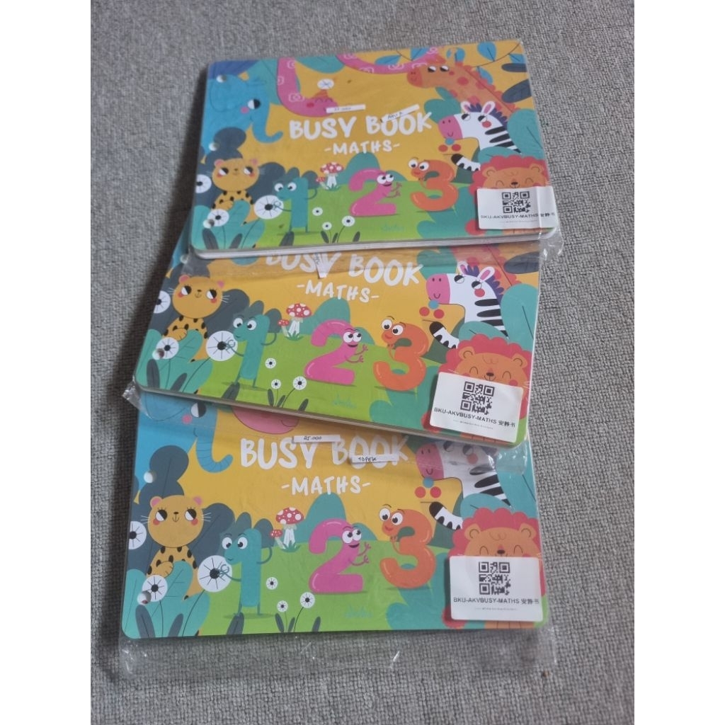 busy book math