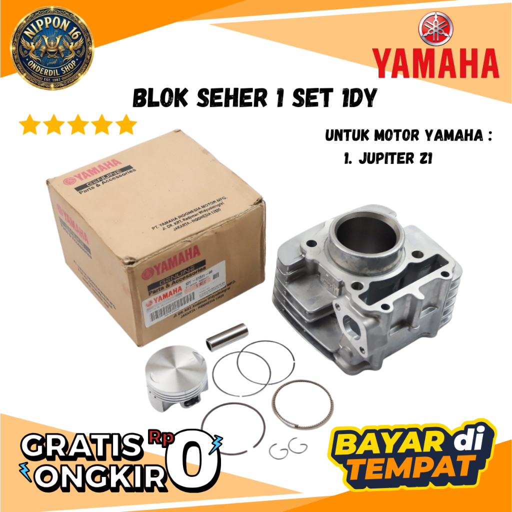 Blok Mesin 1 Set Yamaha Jupiter Z1 - 1DY Original
