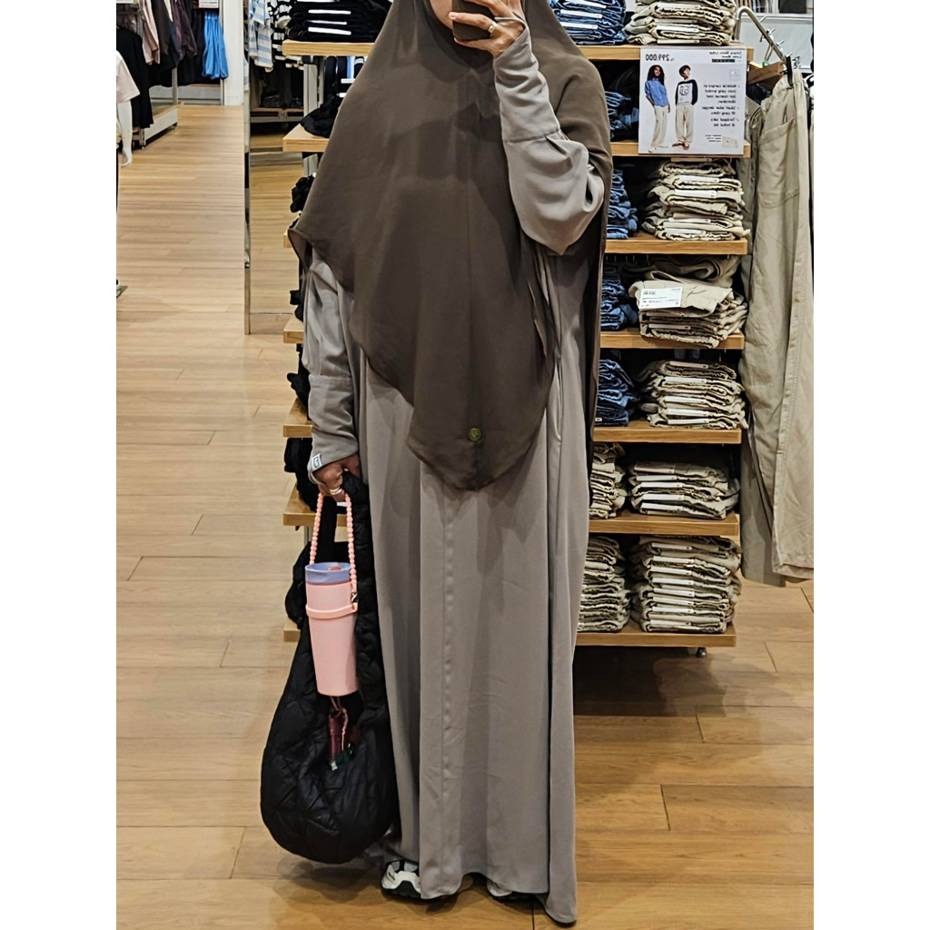elmadina luna abaya gamis dress seneca size XL